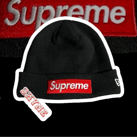 🚨 Supreme Box Logo Black Hat 🚨 - Picture 1 of 6